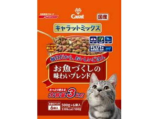 Nisshin/日清ペットフード キャラットミックス お魚づくしの味わいブレンド 3kg Nisshin/日清ペットフード キャラットミックス お魚づくしの味わいブレンド 3kg