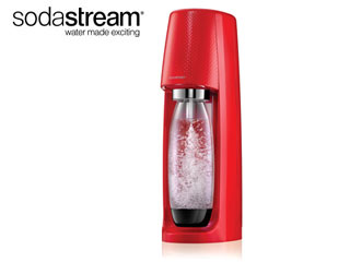 sodastream/ソーダストリーム SSM1067 ソーダストリーム Spirit(スピリット) スターターキット (スピリットレッド) 【炭酸水製造機】【炭酸水メーカー】【ソーダーメーカー】 