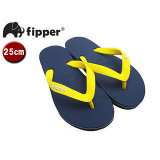 fipper/フィッパー FJ02-SK18 ビーチサンダル スリップ防止タイプ 天然ゴム製 【25cm(UK06)】 (ネイビー/イエロー) fipper/フィッパー FJ02-SK18 ビーチサンダル スリップ防止タイプ 天然ゴム製 【25cm(UK06)】 (ネイビー/イエロー)