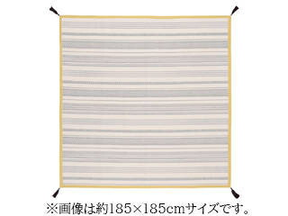 HAGIHARA ハギハラ メーカー直送代引不可 納期6月以降 インド綿ラグ テラ BK 約185×240cm (滑り止め付き) 270080526 ブラック 同梱不可 ※沖縄・北海道・離島お届け不可・配送時間指定不可