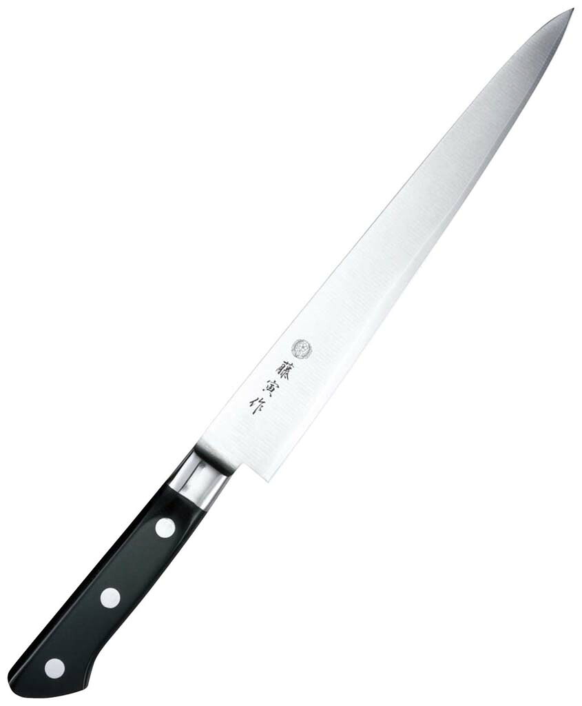 TOJIRO 藤次郎 【藤寅作】DP口金付筋引包丁240mm FU-805