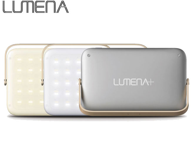 ルーメナー LUMENA LUMENA+ ルーメナープラス 【薄墨色】LUMENAGLY 申し受ける式LED提灯 20000mAh 1800lm 防災 ライト・ランタン-スポーツ・アウトドア