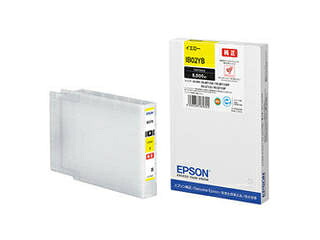EPSON エプソン 【純正】ビジネスインクジェット用 インクカートリッジ(イエロー)/約8000ページ対応 IB02YB|ムラウチ