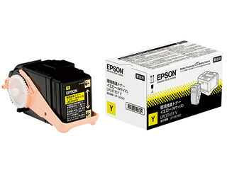 EPSON エプソン LP-S6160用 環境推進トナー/イエロー/Mサイズ(印刷可能ページ:約3700ページ) LPC3T35YV|ムラウチ