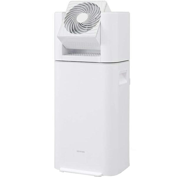 IRIS OHYAMA アイリスオーヤマ サーキュレーター衣類乾燥除湿機 13畳 タンク5L デシカント式 IJD-I50 WH ホワイト/グレー 定格除湿能力:5.0L/日 除湿可能面積の目安:木造:6畳(10m2)、 プレハブ:10畳(16m2)、鉄筋:13畳(21m2)|ムラウチ