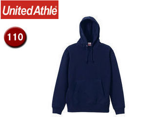 United Athle/ユナイテッドアスレ 10.0オンス スウェットプルオーバーパーカ（パイル）ジュニア用 【110】 （ネイビー）