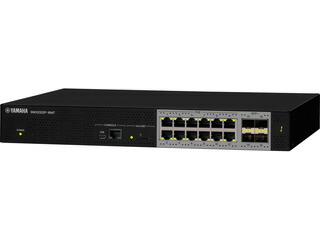YAMAHA ヤマハ インテリジェントL2 PoEスイッチ (標準/12ポート、最大/16ポート) SWX2322P-16MT 単品購入のみ可（同一商品であれば複数購入可） クレジットカード決済 代金引換決済のみ
