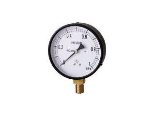 MIGISHITA 右下精器製造 一般圧力計(A枠立型・φ100) 圧力レンジ0～1.00MPa G411-211-M-1MP 4,343円