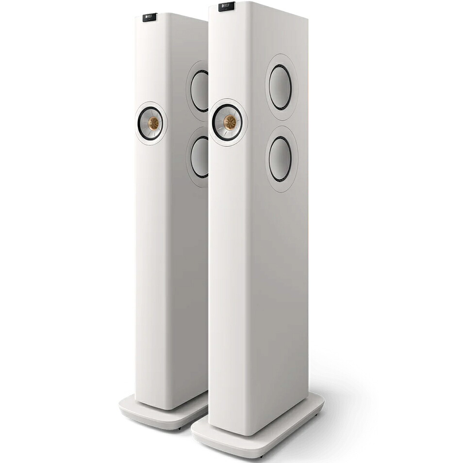 【5年間延長保証込】納期7月上旬以降 KEF JAPAN LS60 Wireless (ミネラルホワイト) ワイヤレス HiFi スピーカー ペア 【当店のKEF製品は国内正規代理店品です】 【沖縄・その他の離島は配送できません】【配送時間指定不可】｜ムラウチ