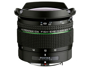 当社在庫僅少、次回納期未定 PENTAX ペンタックス HD PENTAX-DA FISH-EYE10-17mmF3.5-4.5ED　S0023130 【ZCK】｜ムラウチ