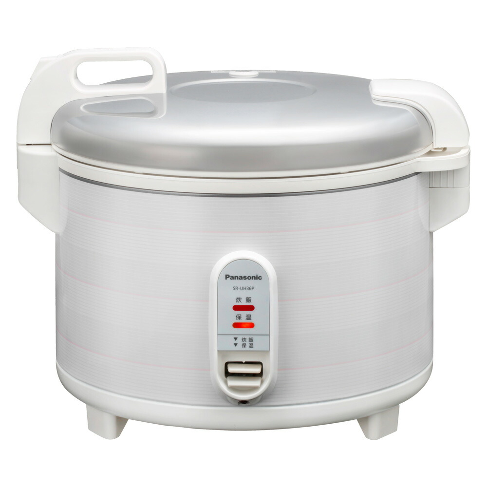 4984824834569 パナソニック パナソニック電子ジャー炊飯器 2升 SR−UH36P−W 炊飯電子ジャー 楽天市場】パナソニック Panasonic 炊飯電子ジャー SR-UH36P-W 2升 単