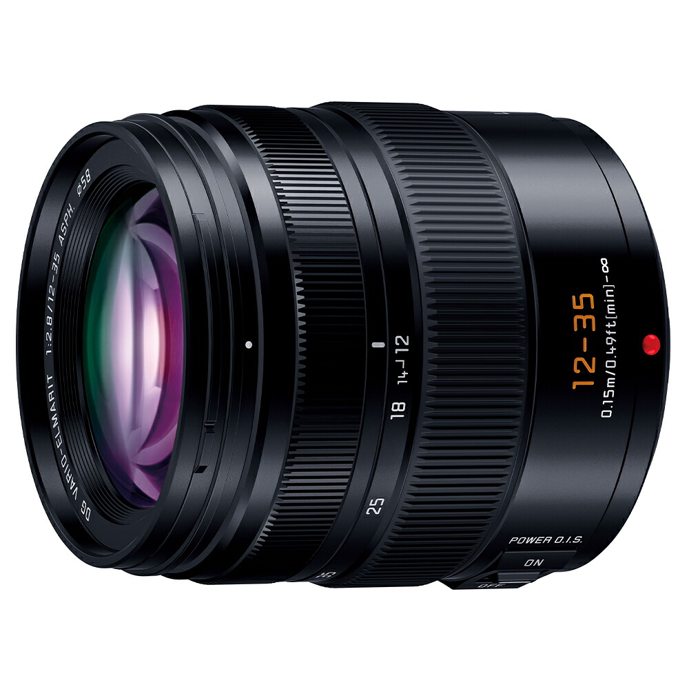 Panasonic パナソニック H-ES12035 LEICA DG VARIO-ELMARIT 12-35粍/F2.8 ASPH./POWER O.I.S. LUMIX ルミックス 小型・軽さ 防塵・防滴・耐低温 マイクロフォーサーズマウント ライカ HES12035