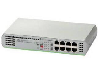 アライドテレシス 外部電源型ギガビットイーサーネット・スイッチ 8ポート AT-GS910/8E 2330R 12,024円