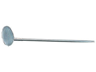 SHINETSU 新越ワークス ＴＳ　パイプ柄給食用すくい網　丸型／２４cm　極細目　柄長６０cm