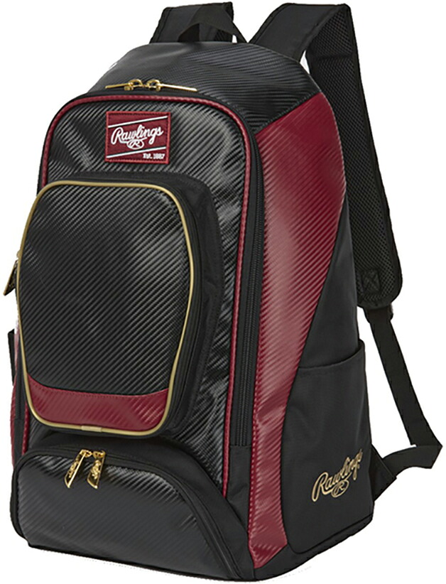 Rawlings ローリングス 野球クラブうしろ側容器に並べる エンジ EBP13S10