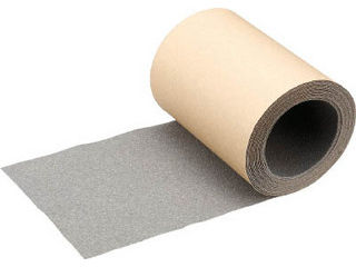 TRUSCO トラスコ中山 ノンスリップテープ 屋外用 150mmX10m 黒 TNS-15010 BK