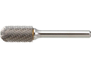 TRUSCO/トラスコ中山 超硬バー 先丸円筒型 Φ19X刃長25X軸6 ダブルカット TB2C190