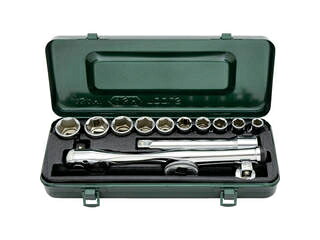 ASAHI TOOLS 旭金属工業 レボウェイブ6角ソケットレンチセット12.7□×14PCS VJS4200