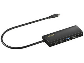 BUFFALO バッファロー Type-C接続ドッキングステーション PD対応 HDMI出力 LUD-U3-CGHDBK ブラック