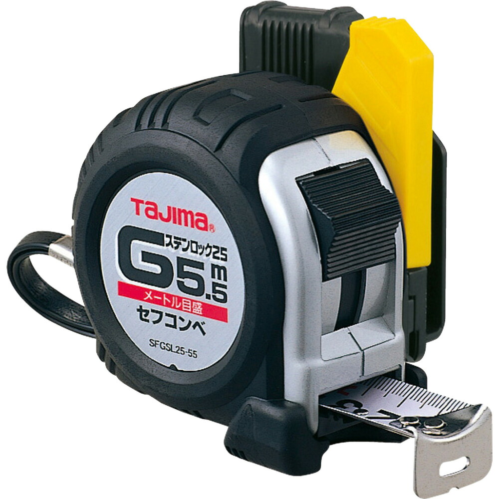 TJM DESIGN TJMデザイン Tajima セフコンベGステンロック-25 5.5m メートル目盛 ブリスター SFGSL25-55BL