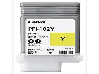 CANON キヤノン 完全無欠 PFI-102Y インキ貯蔵タンク 黄色