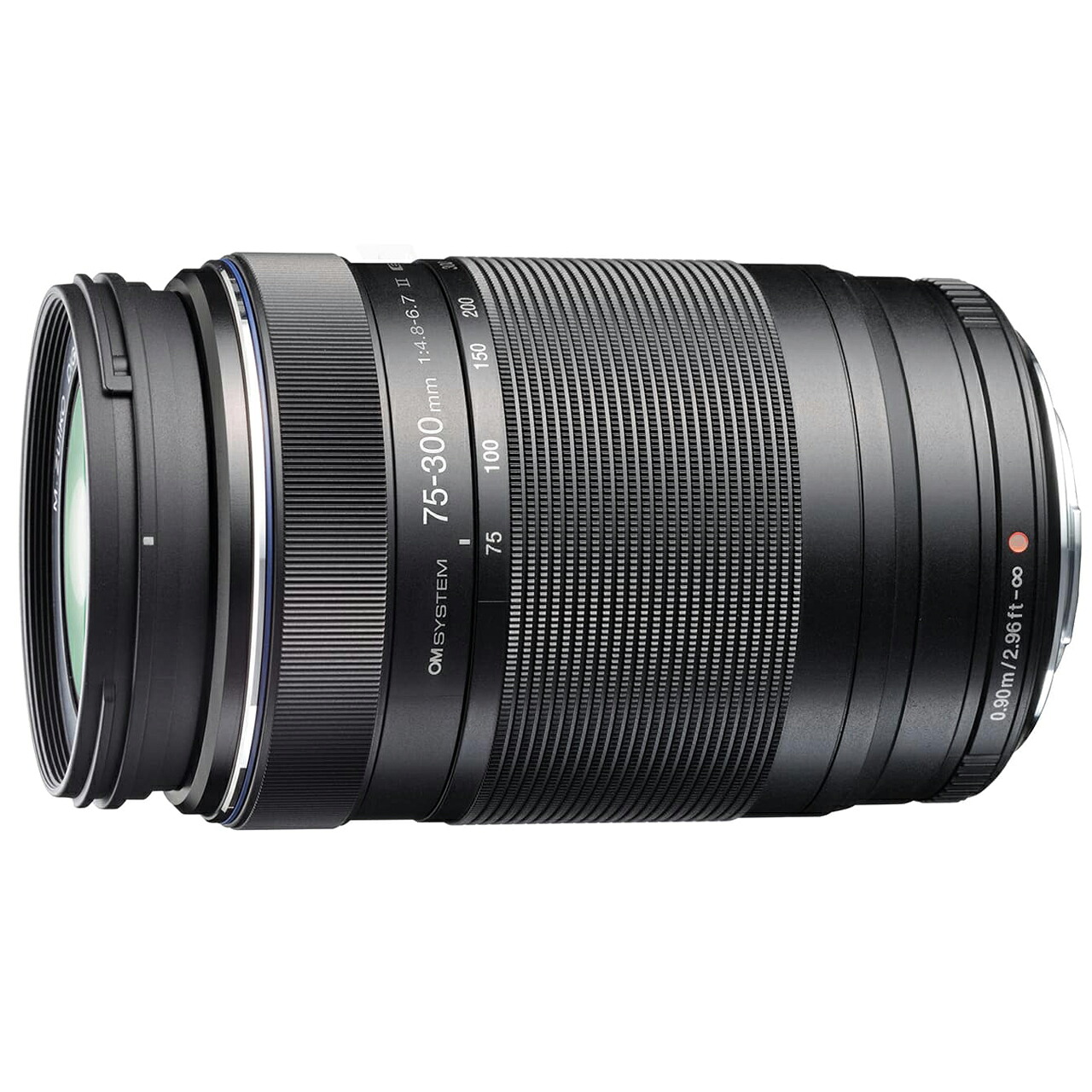 OM SYSTEM オーエムシステム M.ZUIKO DIGITAL ED 75-300mm F4.8-6.7 II　超望遠ズームレンズ　 【ZCK】