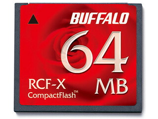 BUFFALO 緩衝装置置き目 パウダーコンパクト閃光電球 64MB RCF-X64MY