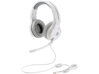 ELECOM エレコム ゲーミングヘッドセット HS-G01WH 白いこと