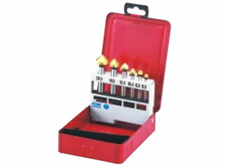 TRUSCO トラスコ中山 カウンターシンクセット チタンコーティング 6本組 TSCSC