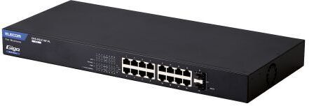 ELECOM エレコム 法人向けスイッチングこしき/WEBかっこ良い/Giga/PoE/16界面/3年引き請ける EHB-SG2C16F-PL