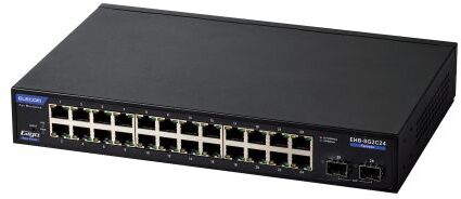 ELECOM エレコム 法人向けスイッチングこしき/WEBかっこ良い/Giga/24界面/3年引き受ける EHB-SG2C24