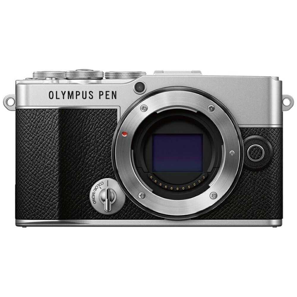 OLYMPUS オリンパス PEN E-P7 ボディー（シルバー）　ミラーレス一眼カメラ スナップ撮影に最適｜ムラウチ