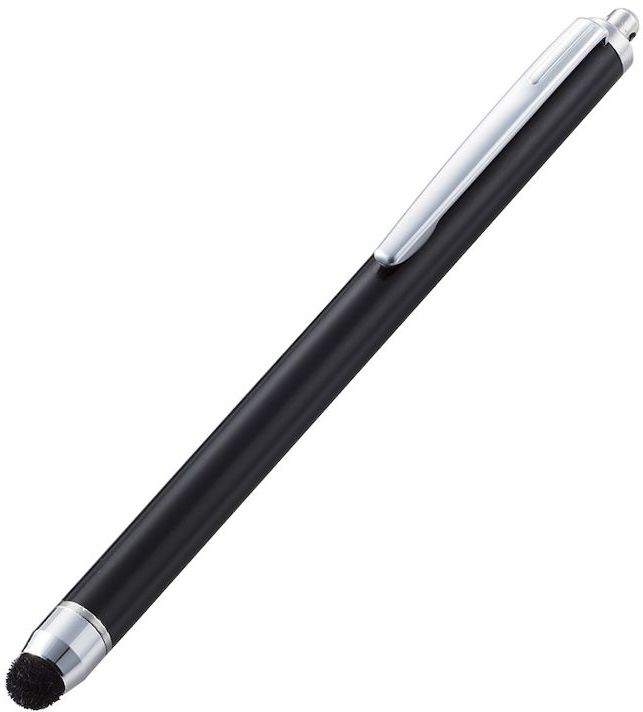 ELECOM エレコム 法人用/超感じやすさタッチペン/12本入り口・入口/飾り気の無い包み P-TPC02BK/12