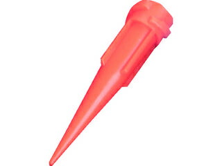 MUSASHI 武蔵エンジニアリング 2条ネジテーパノズル レッド 50本入り TPND-25G-U