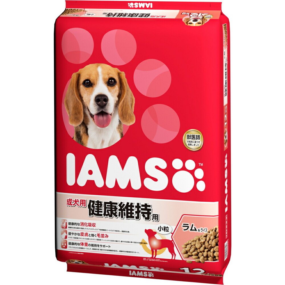 MARS マースジャパンリミテッド アイムス 成犬用 健康維持用 ラム＆ライス 小粒 12kg