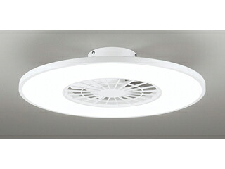 ODELIC/オーデリック 【大型商品】OL291438BR　LEDシーリングファン(オフホワイト色) 【電球色～昼光色/～8畳】 【大型商品の為時間指定不可】｜ムラウチ