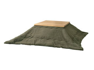 東谷 ROOM ESSENCE こたつふとん 正方形 190×190cm カーキ KK-169KH メーカー直送 同梱不可 カード決済のみ対応 沖縄・北海道・離島お届け並びに時間指定不可