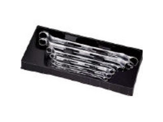 ASAHI TOOLS 旭金属工業 ライツールオフセット両口めがねレンチセット6本組 LOFS601 7,434円