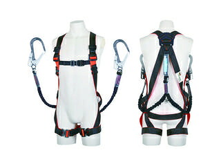 TRUSCO/トラスコ中山 フルハーネス 伸縮性幽客yd2本仕かける 大いさL TFHWR-L 安全・保護用品-安全帯