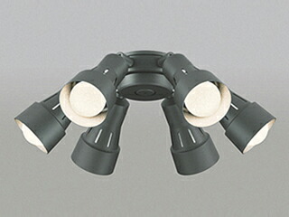 ODELIC/オーデリック WF279PR　シーリングファン灯具 [可動型スポットタイプ・6灯] (電球色/昼白色)【～8畳】｜ムラウチ