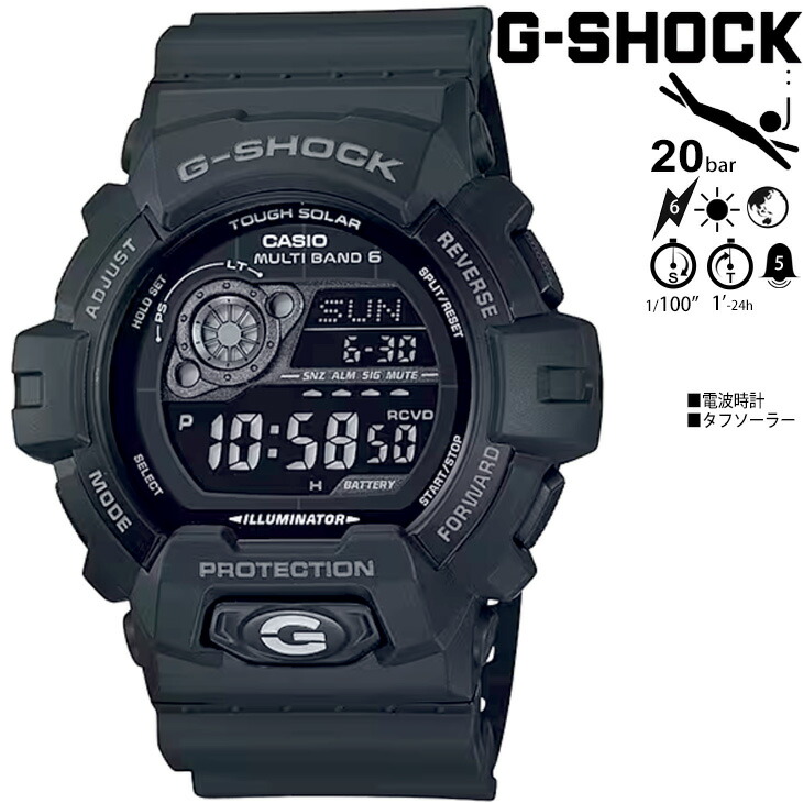 CASIO カシオ Gぼうぜん自失 8900続きもの GW-8900A-1JF ソーラー申し受ける G-SHOCK 8900 SERIES casio1109 【定め事売りわたす店】