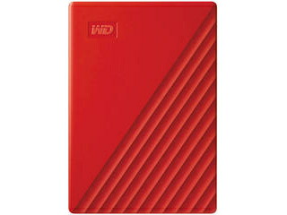 WESTERN DIGITAL ウエスタンデジタル USB3.0対応ポータブルハードディスク My Passport 4TB WDBPKJ0040BRD-JESN レッド