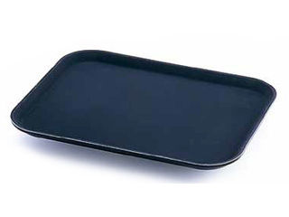 CAMBRO キャンブロ 角型ノン横すべり御盆／１８２６ＣＴ－ＢＬ 黒いこと