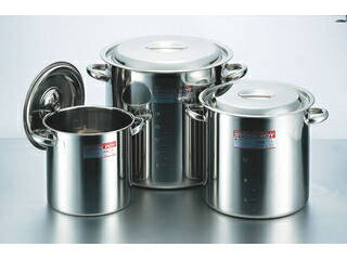 ※こちらの商品は【27cm(15L)】のみの単品販売になります。 OYA 大屋製作所 CLO モリブデン寸胴鍋27cm(15L)手付目盛付|ムラウチ