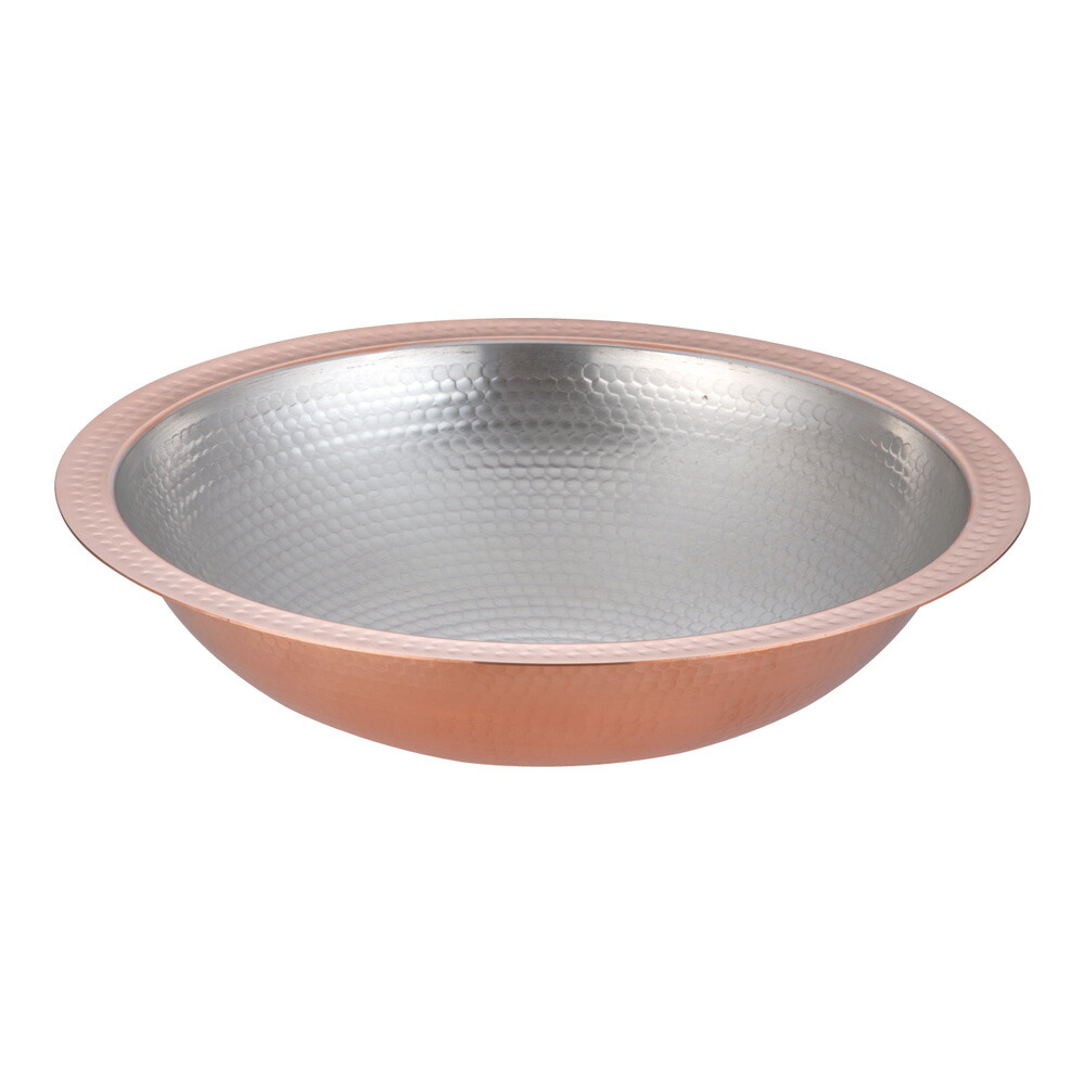MARUSHIN 丸新銅器 ＳＡ銅うどんすき鍋槌目入／３６cm