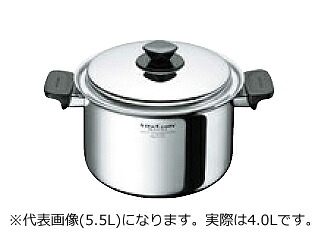 Vita Craft ビタクラフト ★★★ヘキサプライ　深型両手鍋　４．０Ｌ　６１２５｜ムラウチ