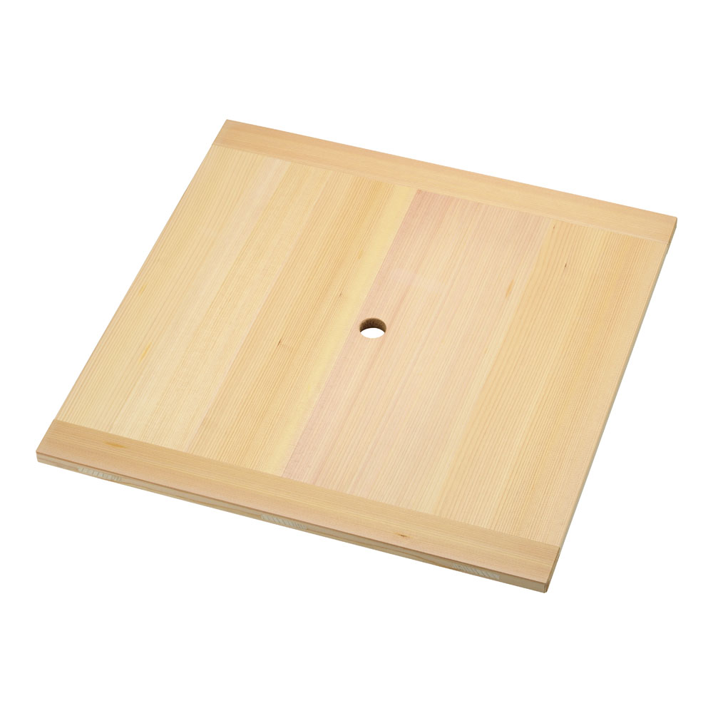 MIYABI 雅漆工芸 木製 角セイロ用 台す(サワラ材) 42cm用