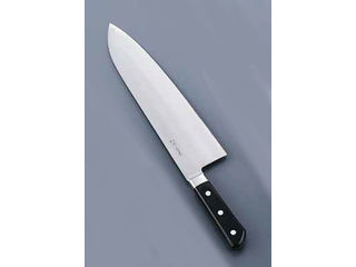 KAWAMURA 河村刃物 【堺菊守】日本鋼（口金付）巾広厚口牛刀／３０cm 17,892円
