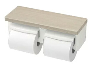 TOTO トートー 棚付二連紙巻器 木 YH600FMR#EL