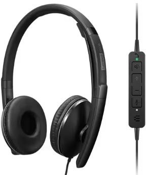 Lenovo レノボ Lenovo Wired アクティブノイズキャンセリング  上端仕掛ける 2(Teams) 4XD1M45627